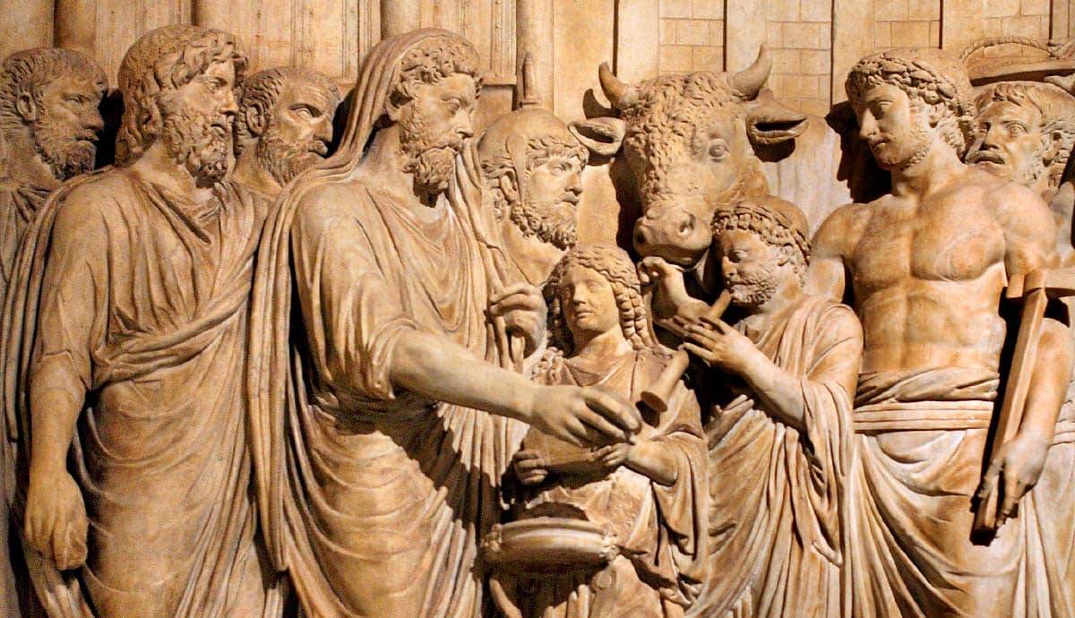 ¿Cuál era la religión de la Antigua Roma?
