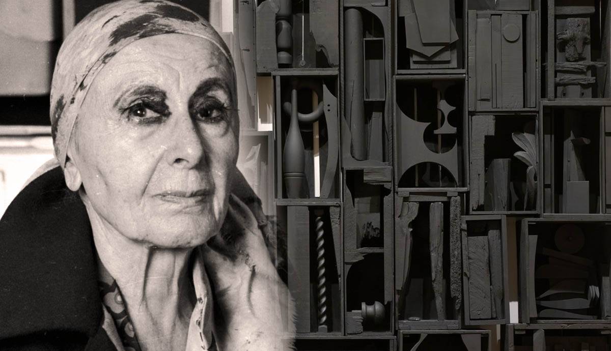 Conozca a la artista estadounidense Louise Nevelson (9 esculturas modernas)
